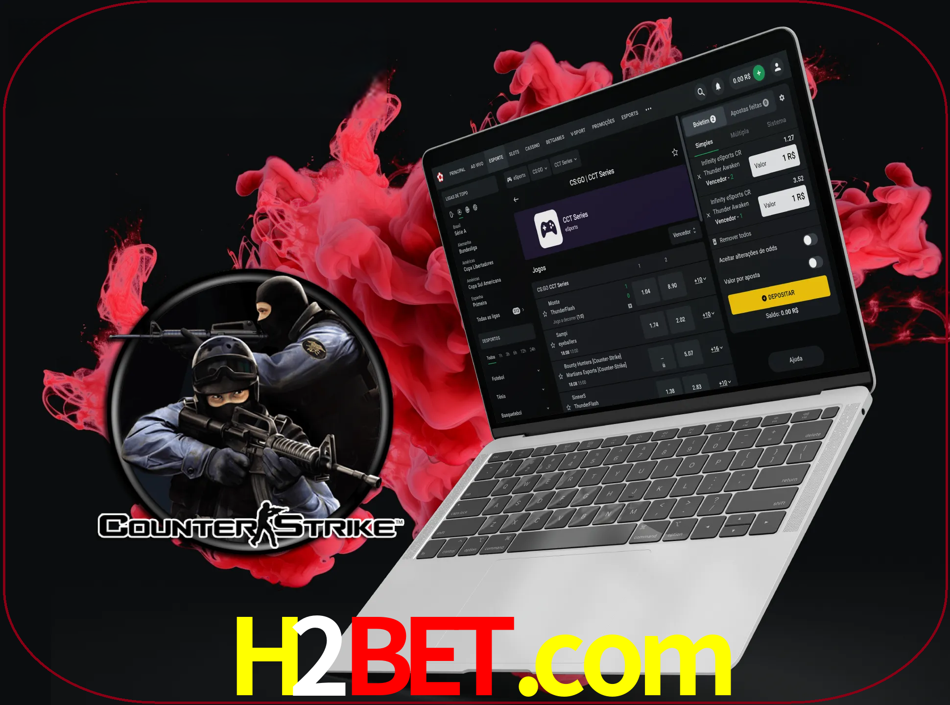 Um grande número de jogos irá agradar aos fãs deste jogo de tiro no sítio Web e na aplicação da empresa h2bet.