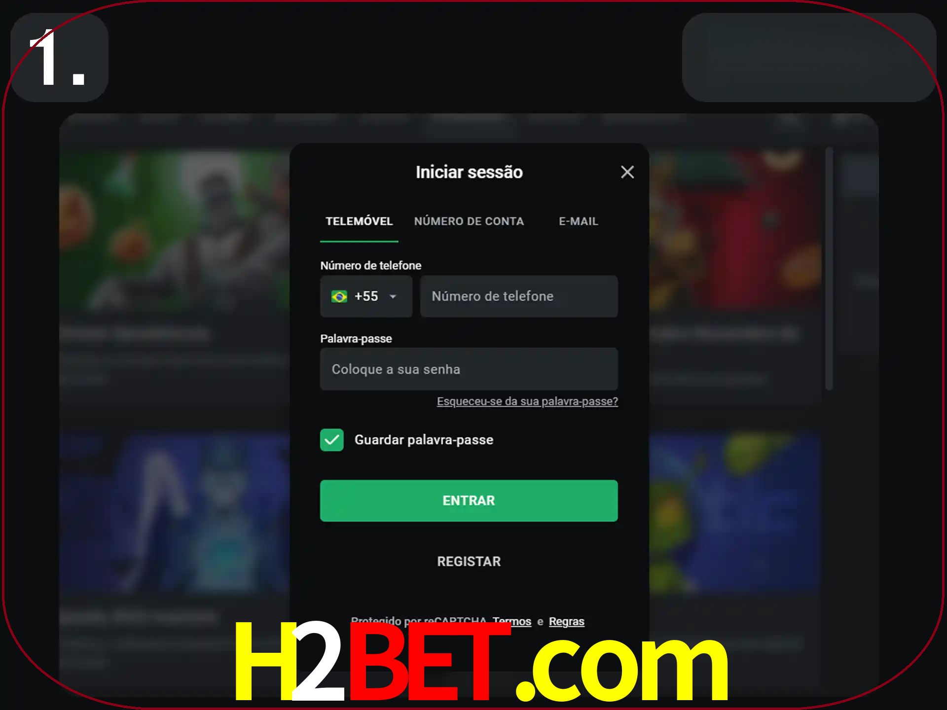 Acesse o site.